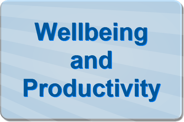 Wellbeing and
                productivity